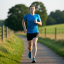 beginner running in England