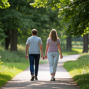 Short and long walks